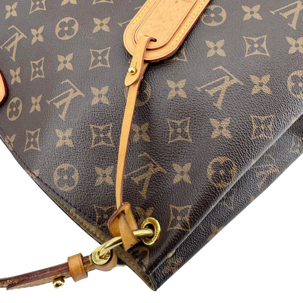 Louis Vuitton  Graceful MM Monogram Canvas Shoulder Bag Brown - Picture 8 of 16